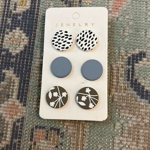 clay earring set